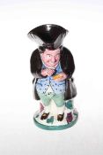 Early toby jug 'The Snuff Taker', 18cm high.