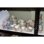 Victorian decorative porcelain bon bon dish, Copeland Spode,