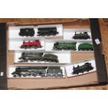 Four model Locomotives and Tenders, and three further Locos (7).
