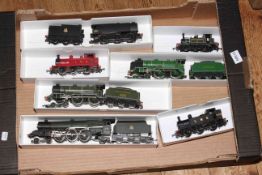 Four model Locomotives and Tenders, and three further Locos (7).