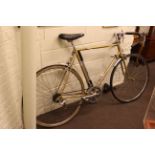 Vintage Claud Butler racing cycle with SunTour VX gears and Weinmann block brakes (with two spare