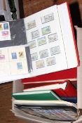Large collection of stamps and albums, etc.