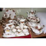 Good collection of Royal Albert Old Country Roses, approximately sixty pieces.