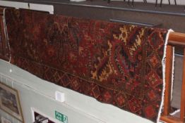 Hand knotted Heriz carpet, 2.92 x 2.00m.