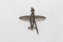 WWII 'Spitfire' public funding lapel pin in original box.