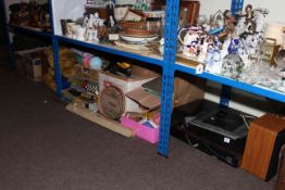 Record players and speakers, Scalextric, soft toys, Triang doll, pram and dolls, assorted toys,