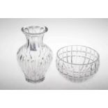Waterford crystal by Marquis including bowl and vase (2)