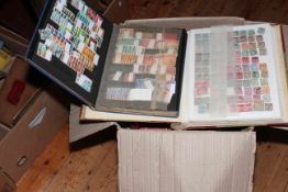 Large collection of stamps, albums, stockbooks, etc.