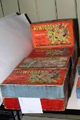 Nine boxed Newfooty table soccer games.