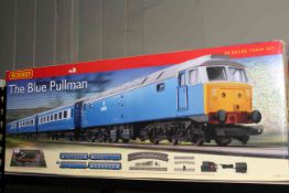 Hornby OO Gauge 'The Blue Pullman' train set.