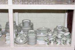 Collection of Adams 'Minuet' including tureen, teapots, etc (approximately 140 pieces).