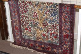 Tree of Life rug, 1.95 by 1.36.