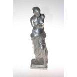 Metal sculpture of Venus de Milo, 45cm high. *Sold for the 100% benefit of St.