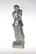 Metal sculpture of Venus de Milo, 45cm high. *Sold for the 100% benefit of St.