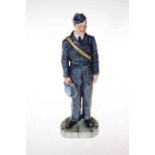 Royal Doulton Prestige figure, Royal Air Force Corporal, boxed.