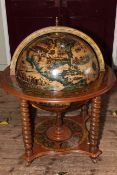 Large globe cocktail cabinet, standing 1.1 metre high. *Sold for the 100% benefit of St.