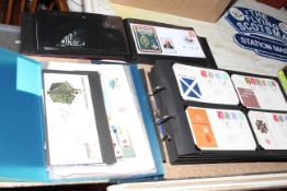 Folder and loose FDCs including signed RAF military (The Earl Haig, Captain Marriott, Pilot - V.