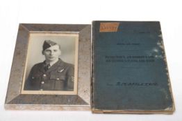 A WWII RAF Navigators, Air Bombers and Air Gunners Flying Log Book to R.M. Appleton No.