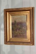 Hamilton Jay, Hop Picking, 19th Century oil on canvas, signed lower left, 38.5cm by 27.