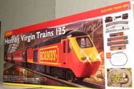 Hornby OO Gauge 'Virgin Trains 125' train set.