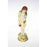 Royal Worcester figure, Spring, modelled by F.C. Doughty, 22cm.