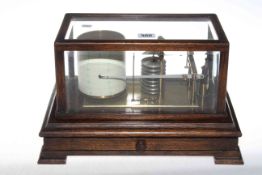 Short & Mason Ltd, London, cased barograph.