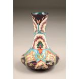 Modern Moorcroft pottery vase, limited edition Bukhara design 188/250, factory marks to base,