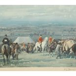 Alfred J Munnings Set of three artist's proof prints, 1922 Frost & Reed, signed in pencil, lower