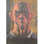 Peter Howson OBE Scottish Contemporary (Born 1958) ARR Framed pastel on paper, signed 1990 'The