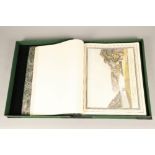 Large boxed limited edition facsimile folio book, limited edition of 775 copies. Reproduction of the