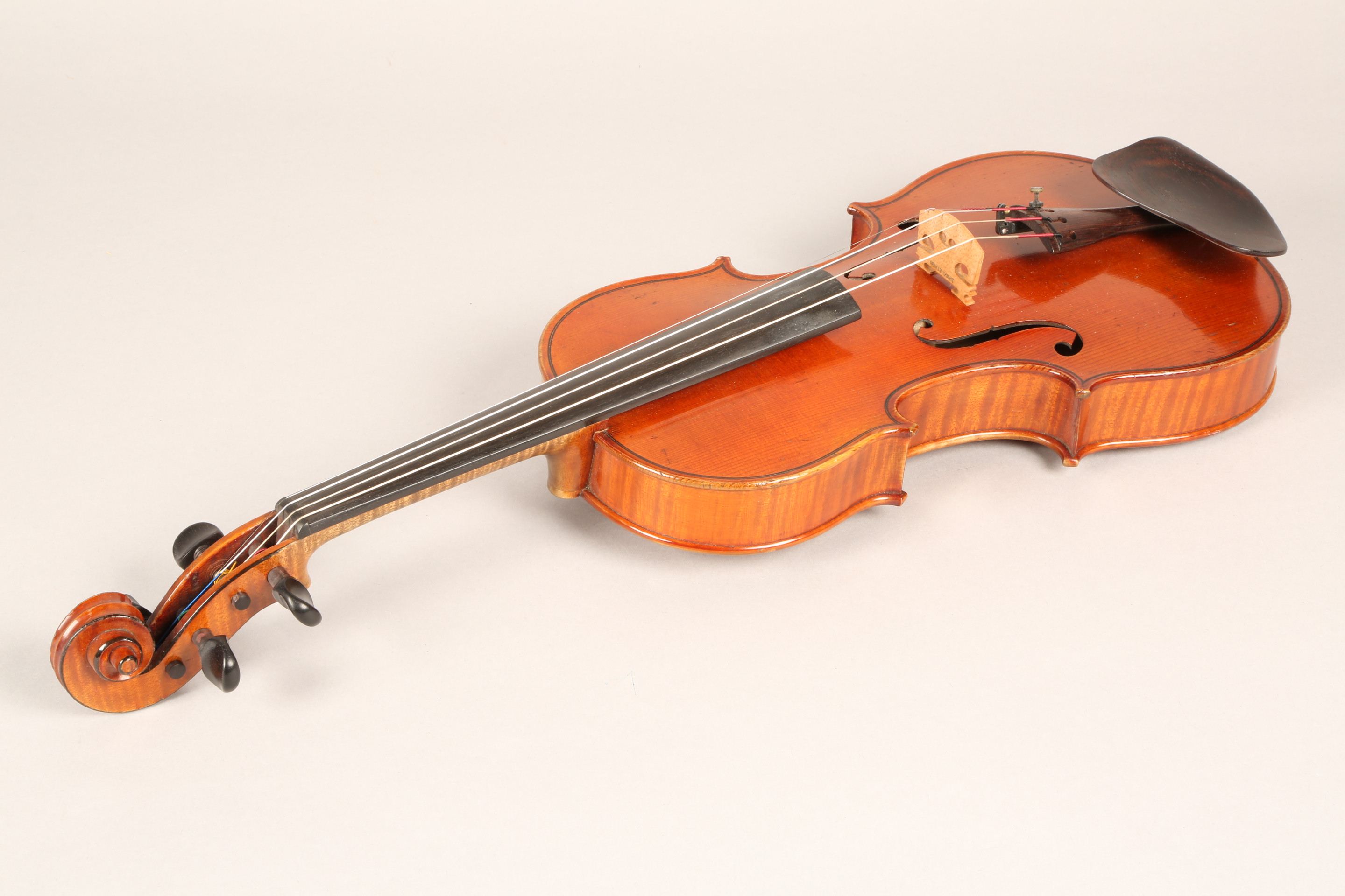 Violin by Jean Baptiste Collin Mezin, dated 1887. Interior label CH J B Collin-Mezin, Luther A - Image 13 of 14