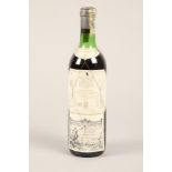 Marques de Riscal, 1970 Rioja, one bottle.