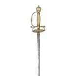 Ⓦ AN UNUSUAL SMALL-SWORD^ LATE 18TH/EARLY 19TH CENTURY^ POSSIBLY GREEK