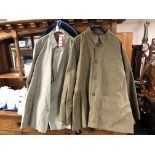 Two gent's light weight jackets.