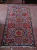 A Caucasian Lesghi rug,