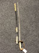 A fine Imperial German ivory-hilted naval officer's sword,