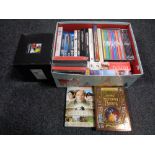 A quantity of DVDs and box sets.