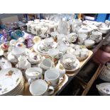 A large quantity of Royal Worcester Evesham tea, dinner and coffee china.