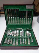 A canteen of Ryals by Butler silver plated cutlery