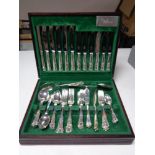 A canteen of Ryals by Butler silver plated cutlery