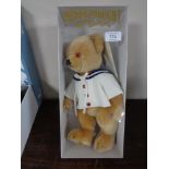 A Merrythought limited edition mohair bear, Jack, boxed.