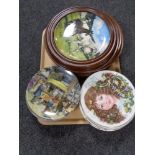 A quantity of Davenport pottery limited edition and other ceramic wall plates