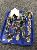 A tray of Britains mounted military figures