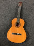 A Spanish acoustic guitar