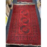 A Bokhara rug, Afghanistan,