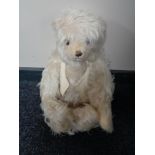 A Dean's Ragbook limited edition blonde mohair teddy bear.