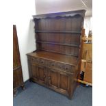 An oak welsh dresser