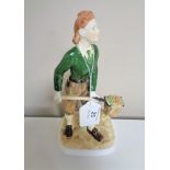A Coalport figure, For King and Country The Land Girl,