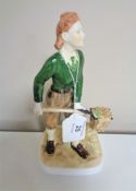 A Coalport figure, For King and Country The Land Girl,