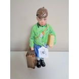 A Royal Doulton figure, The Boy Evacuee,